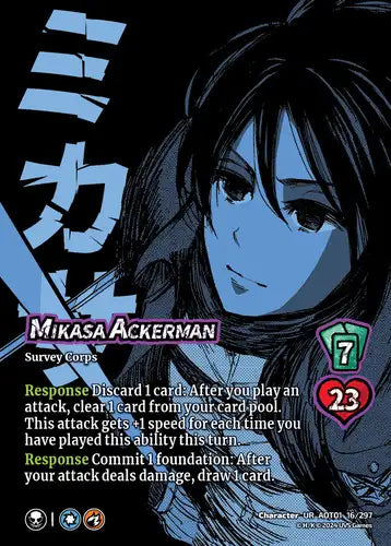 Mikasa Ackerman (Ultra Rare)