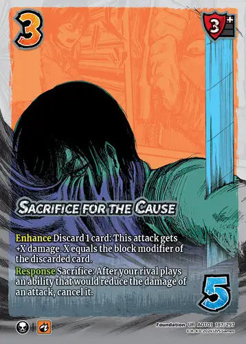 Sacrifice for the Cause (Ultra Rare, Foil)