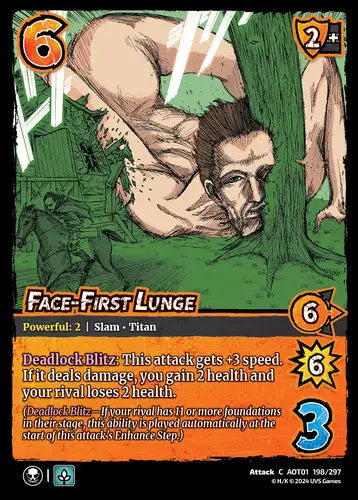 Face-First Lunge (Common)