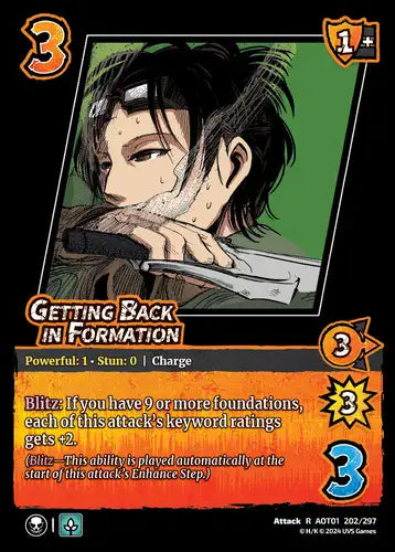 Getting Back in Formation (Rare, Foil)