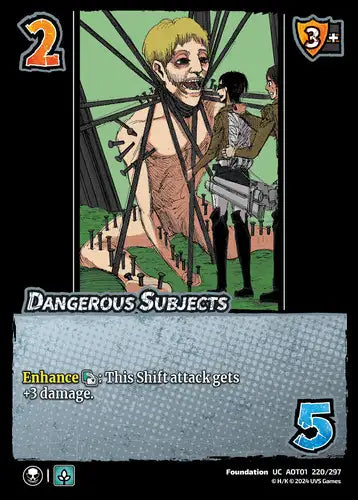 Dangerous Subjects (Uncommon)
