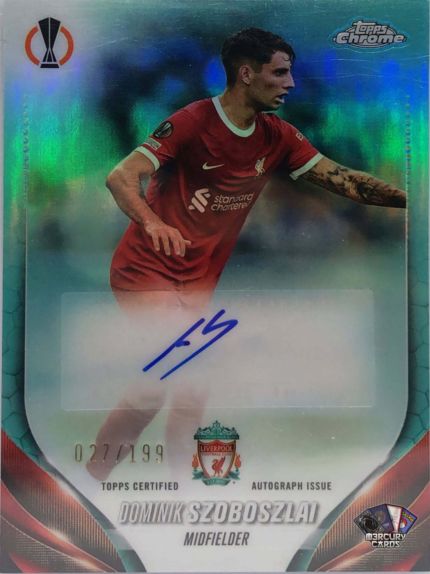 Dominik Szoboszlai (Aqua Parallel Auto /199)