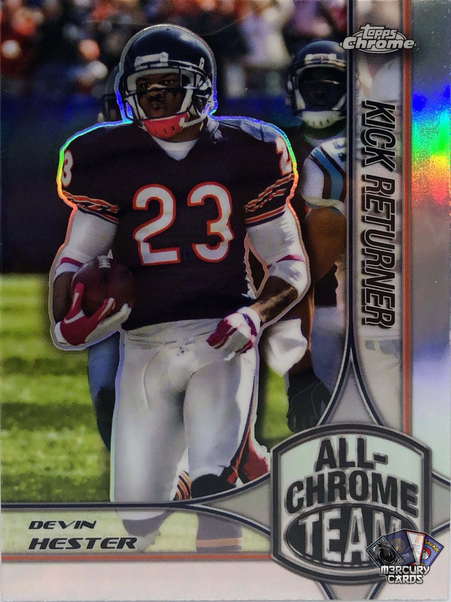 Devin Hester (All Chrome Team Refractor)