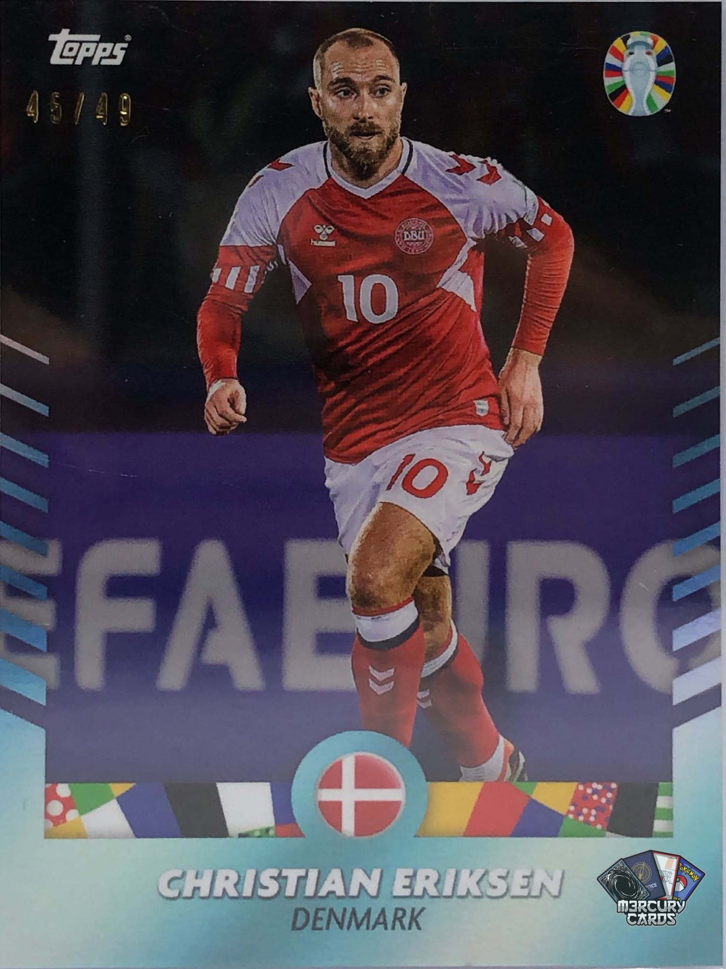 Christian Eriksen (Blue Parallel /49)