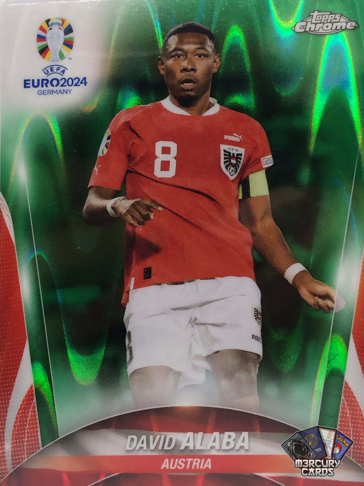 David Alaba (Green Wave Refractor)