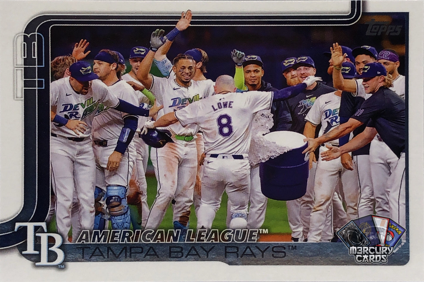 American League 'Tampa Bay Rays' (Base Team Card)