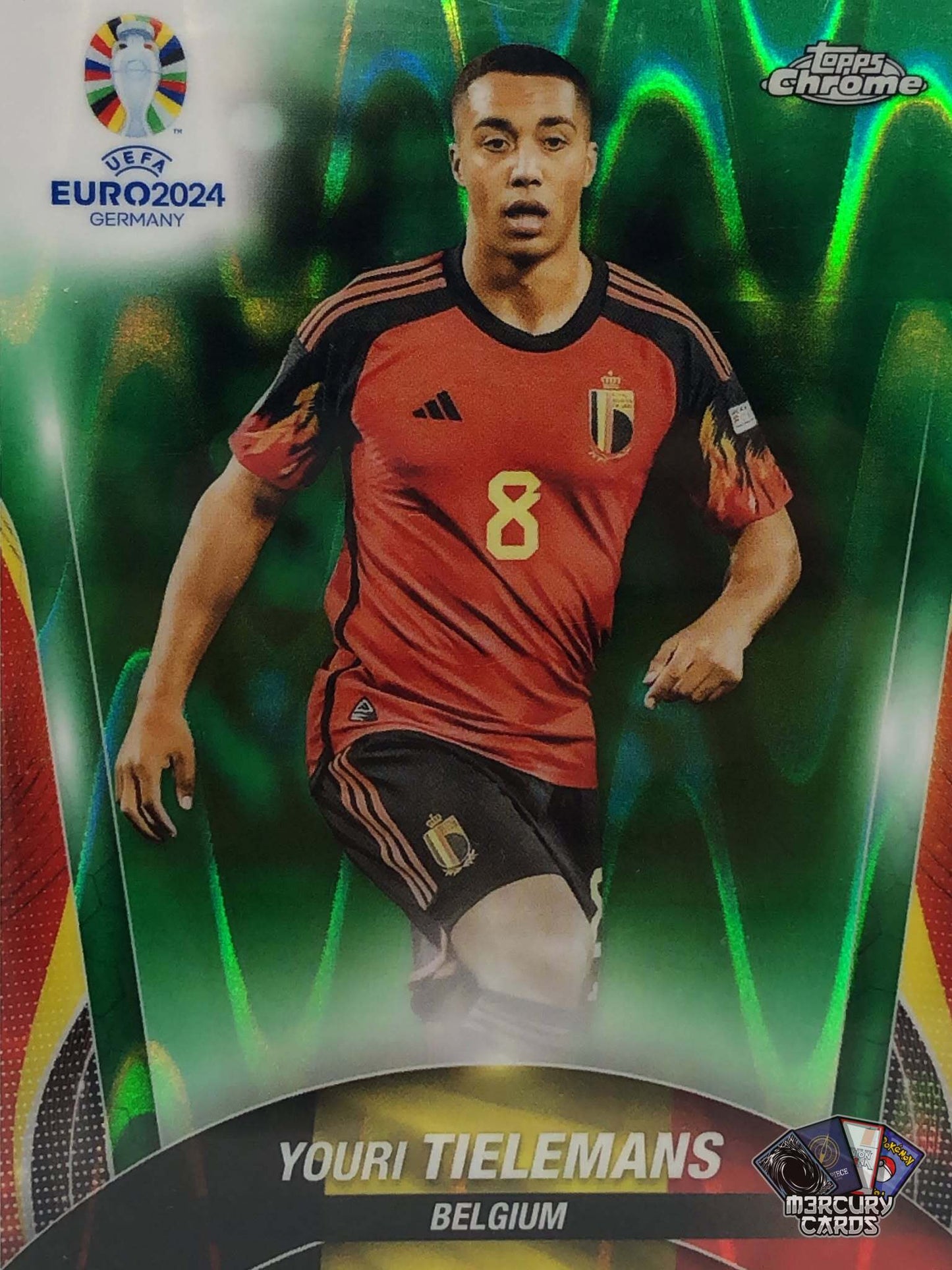 Youri Tielemans (Green Wave Refractor)