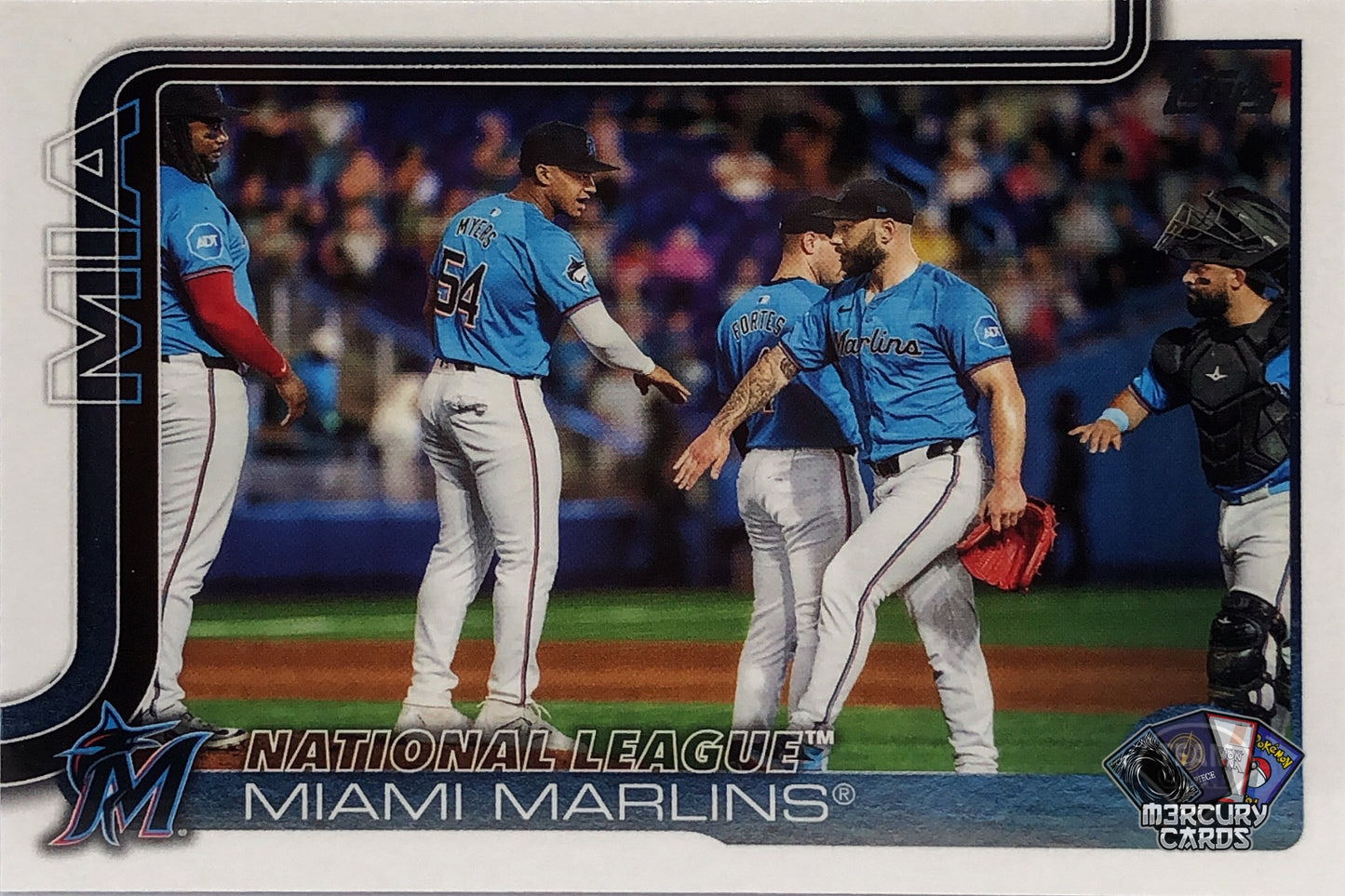 National League 'Miami Marlins' (Base Team Card)