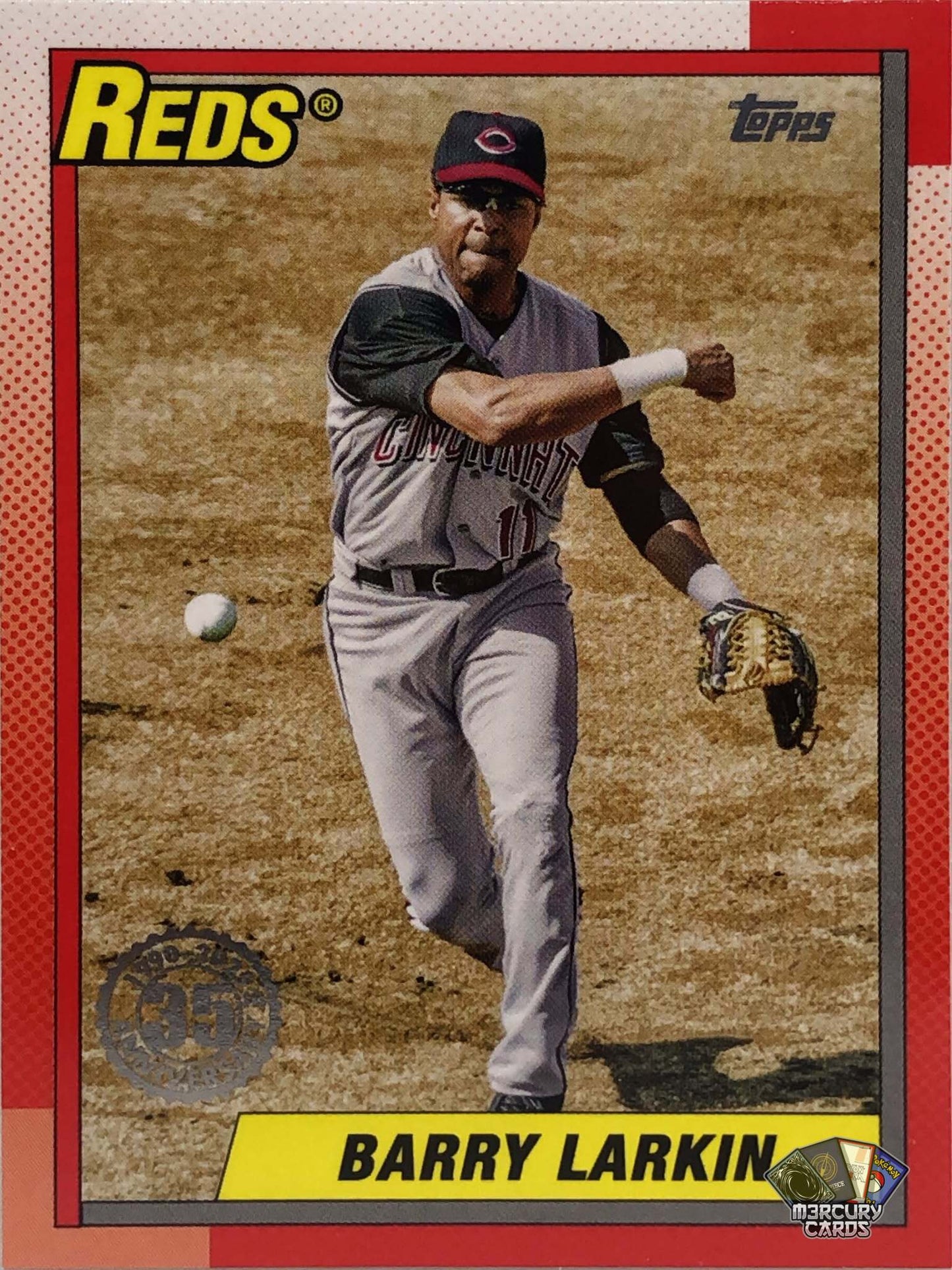 Barry Larkin (1990 35th Anniversary Insert)