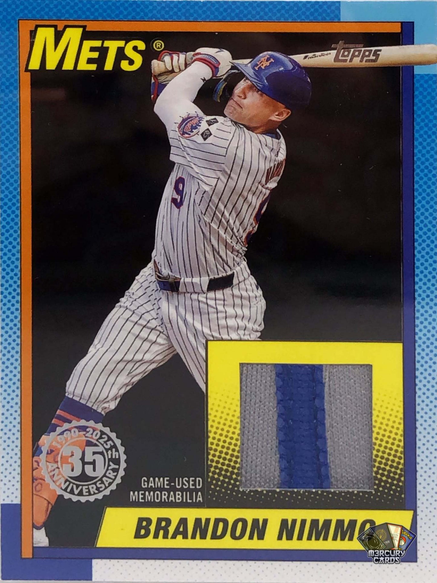 Brandon Nimmo (1990 35th Anniversary Black Relic /10)