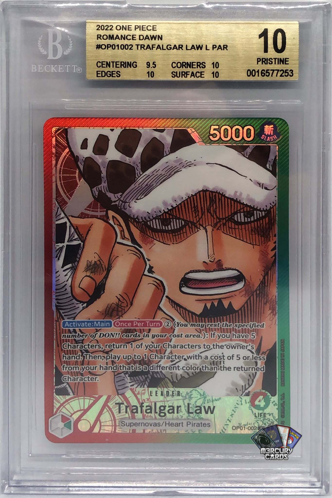 Trafalgar Law (OP01-002) BGS 10