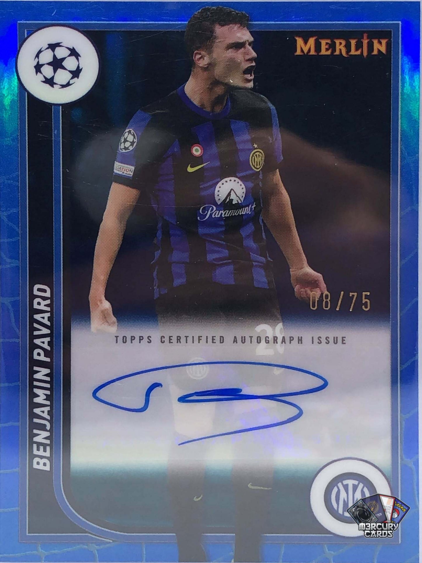 Benjamin Pavard (Blue Auto /75)