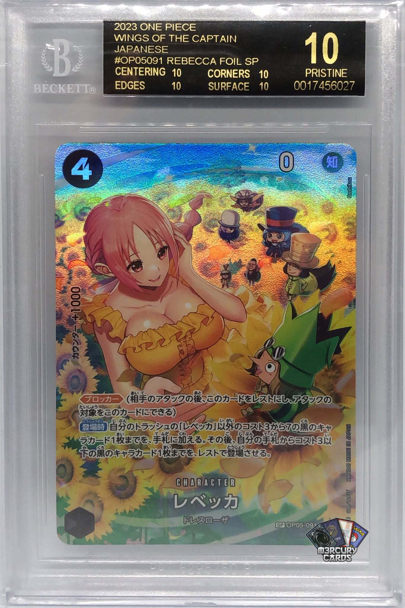 Rebecca (OP05-091) BGS 10 Black Label