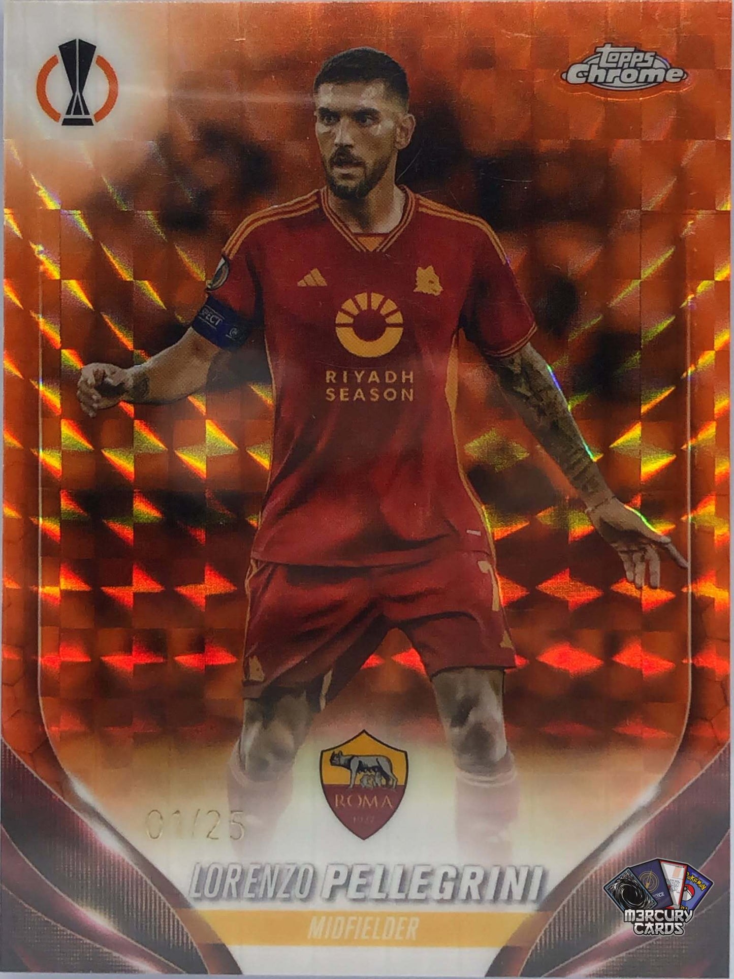 Lorenzo Pellegrini (Orange Geometric /25)