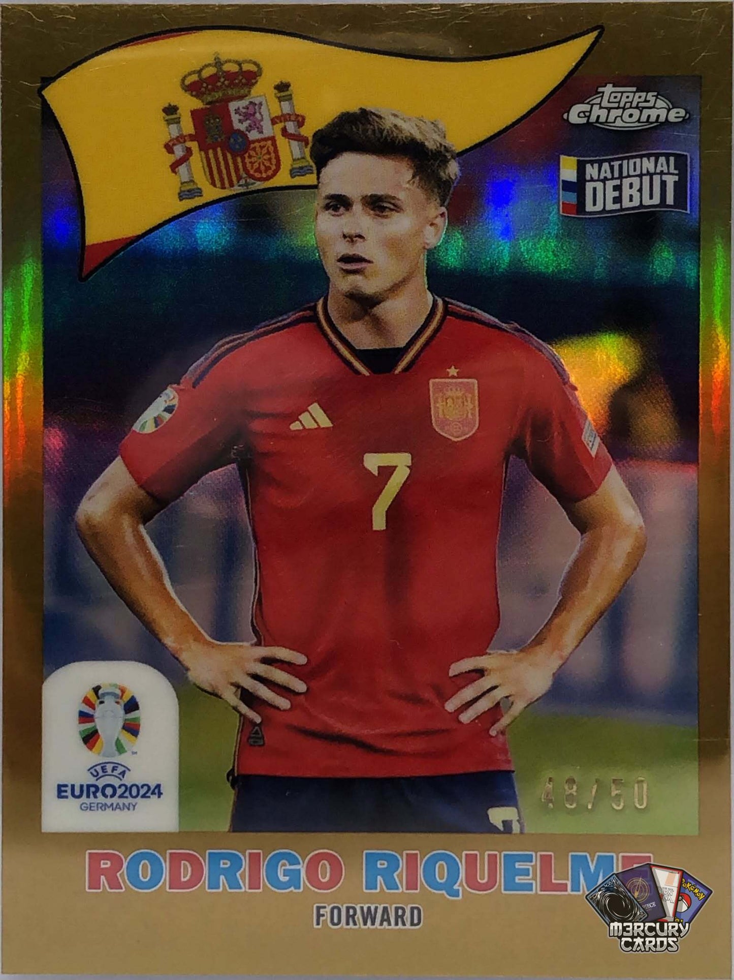 Rodrigo Riquelme (Gold 1960's Refractor /50)