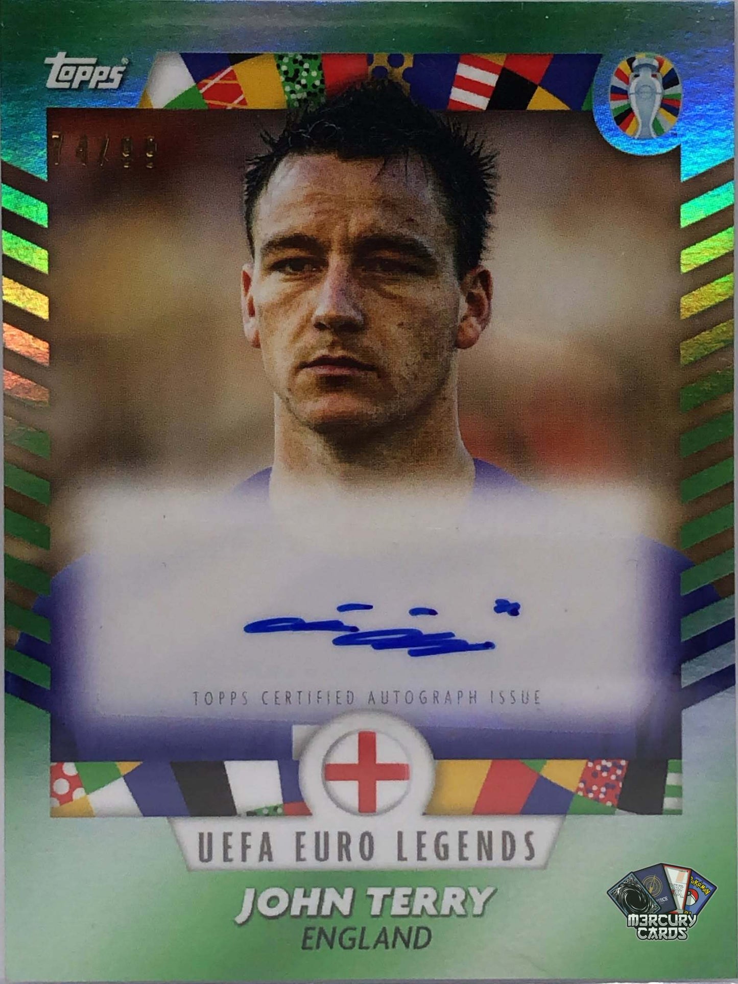 John Terry (Green Parallel Auto /99)