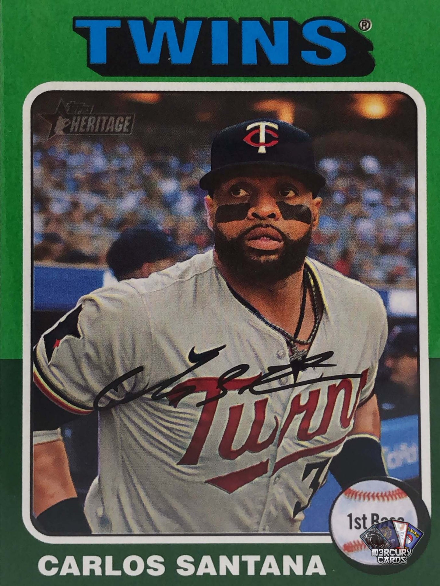 Carlos Santana (Green Border SP)