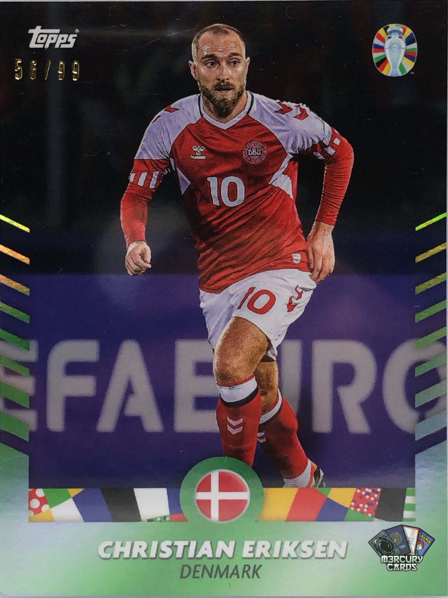 Christian Eriksen (Green Parallel /99)