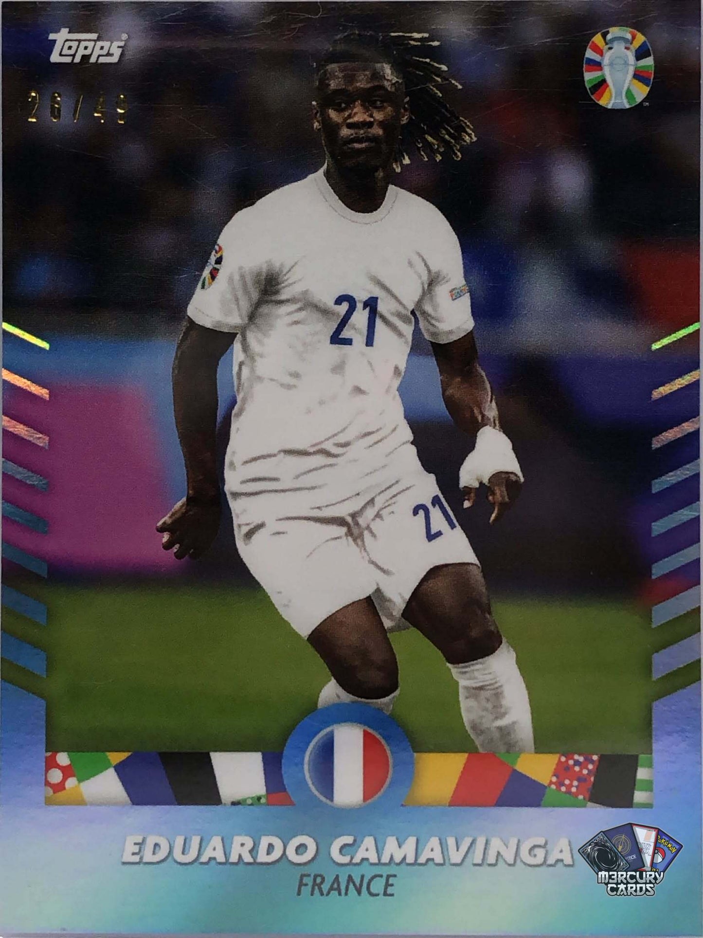 Eduardo Camavinga (Blue Parallel /49)