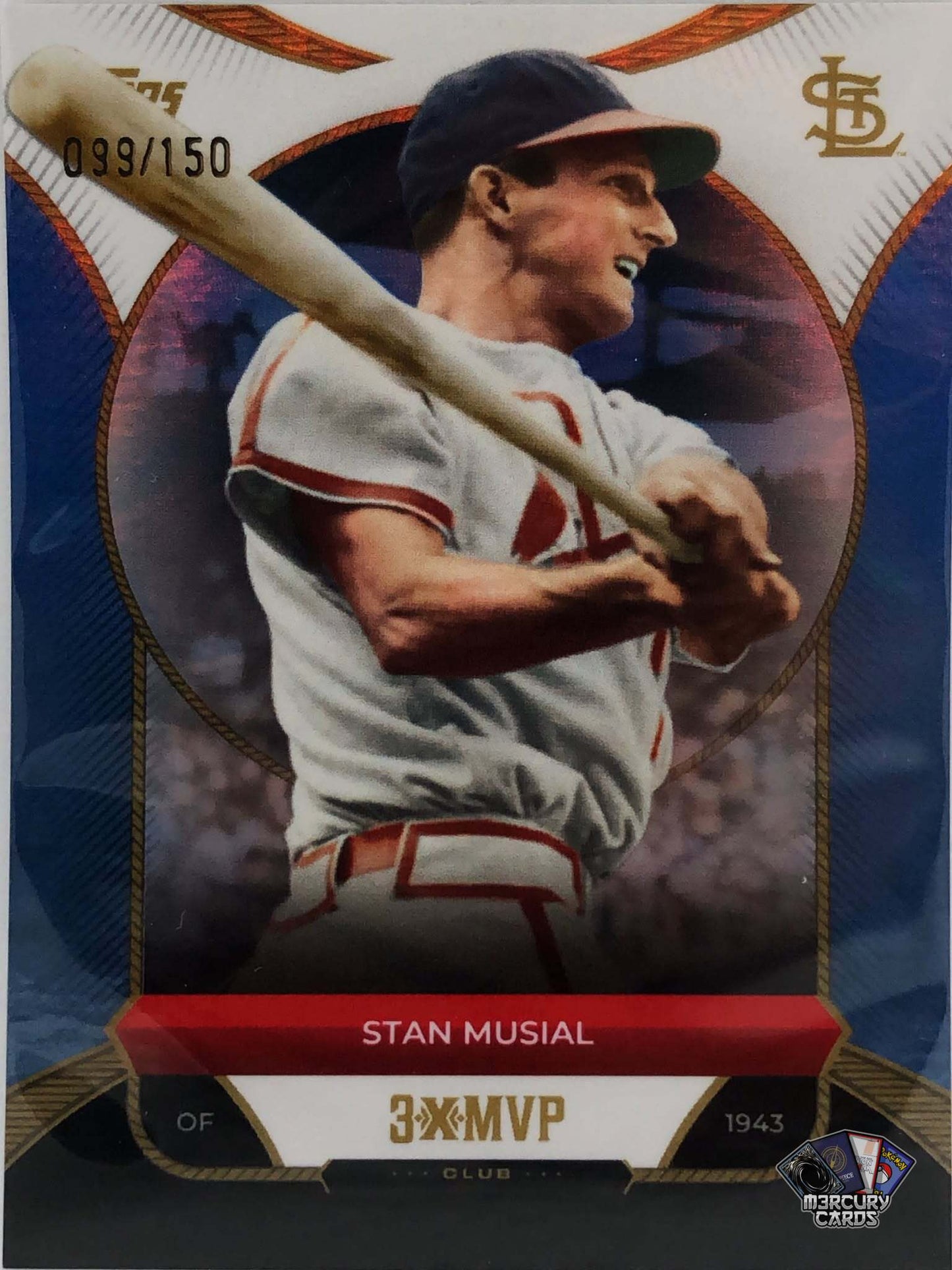 Stan Musial (Blue Foil /150)