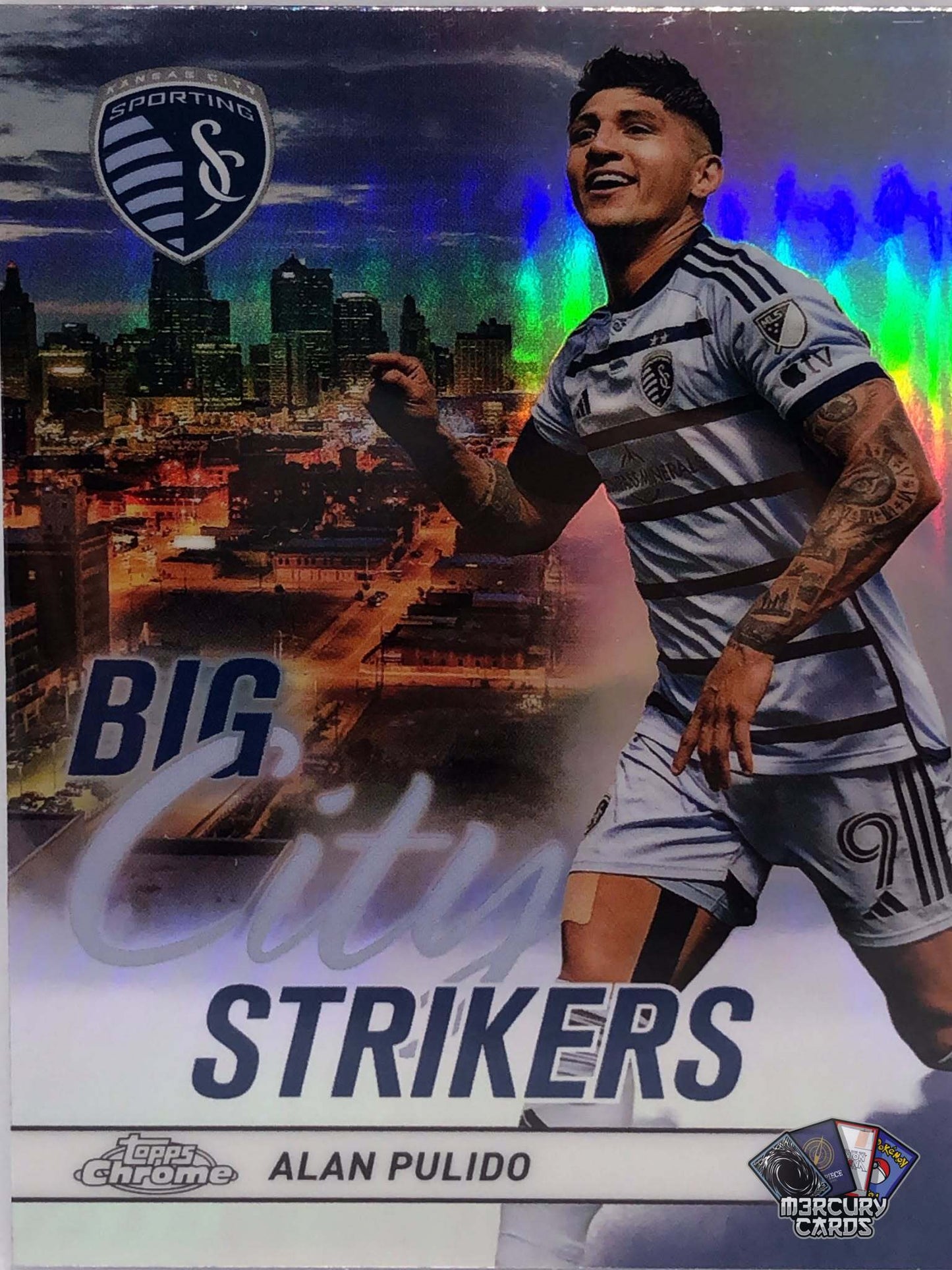 Alan Pulido (Big City Strikers Refractor)
