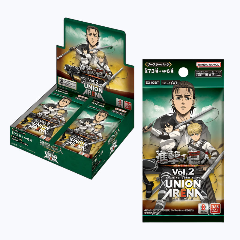 Union Arena: Attack on Titan Vol. 2 (EX10BT) Booster Box