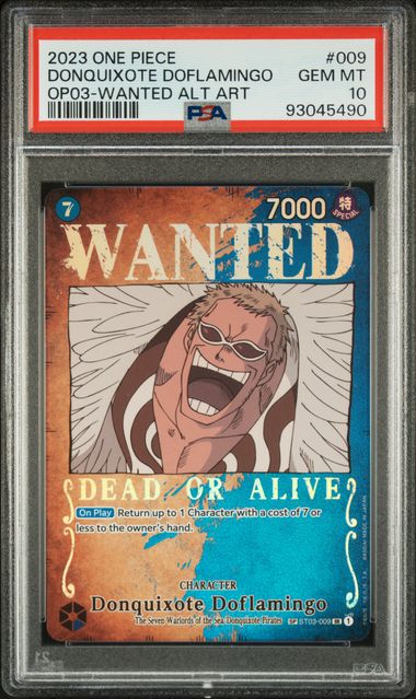 PSA 10 Donquixote Doflamingo SP