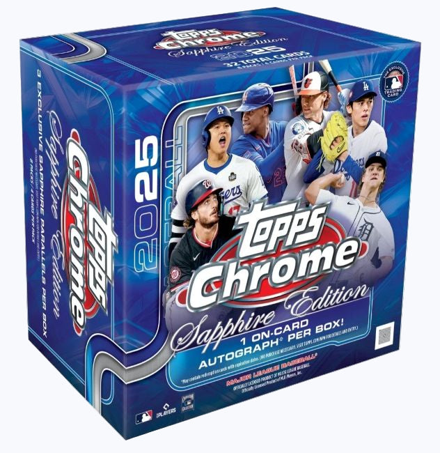 Topps Chrome Sapphire Baseball 2025
