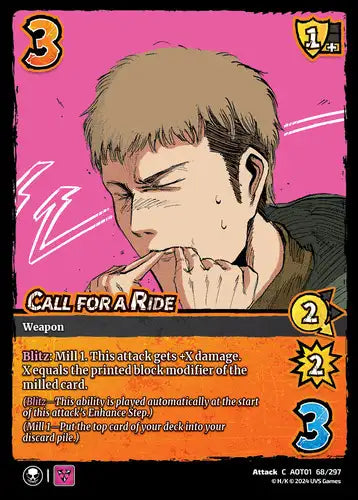 Call for a Ride (Common)