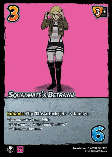 Squadmate's Betrayal (Common)