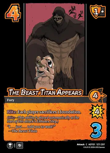 The Beast Titan Appears (Common)