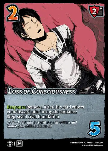 Loss of Consciousness (Common)