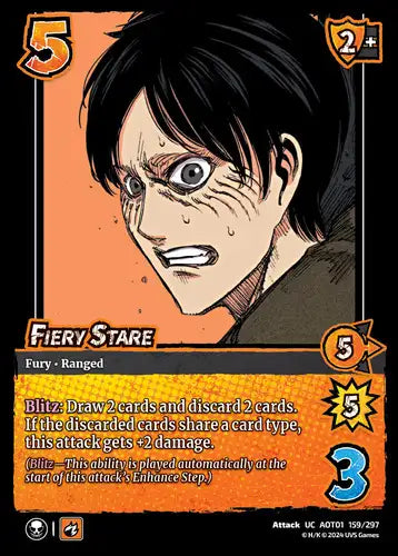 Fiery Stare (Uncommon)