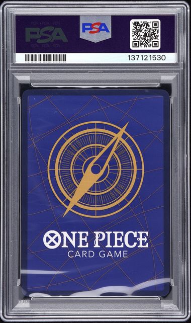 PSA 10 Monkey D Luffy - Oda Signature
