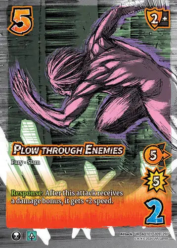 Plow Through Enemies (Ultra Rare, Foil)