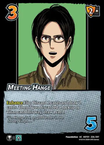 Meeting Hange (Uncommon)