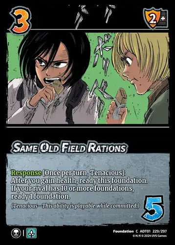 Same Old Field Rations (Common)