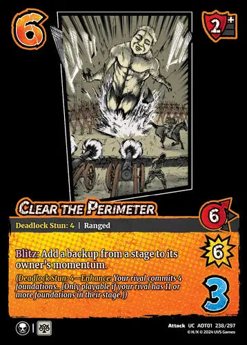 Clear the Perimeter (Uncommon)