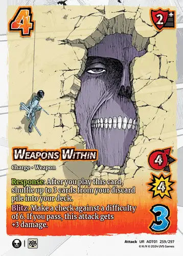 Weapons Within (Ultra Rare, Foil)