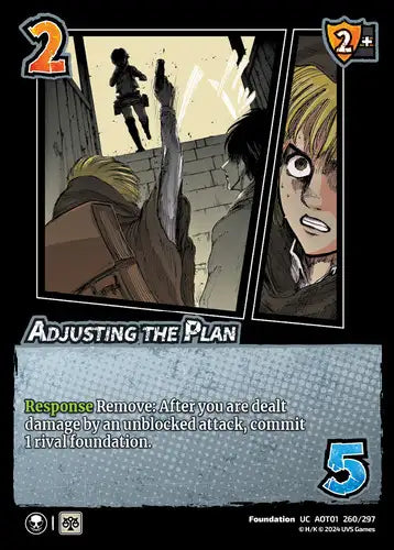 Adjusting the Plan (Uncommon)