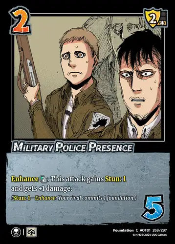 Military Police Presence (Common)