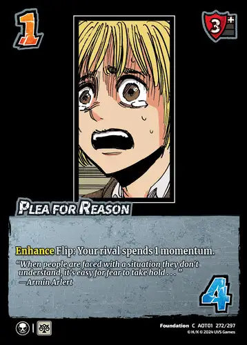 Plea for Reason (Common)