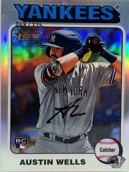 Austin Wells (Silver Chrome /225)