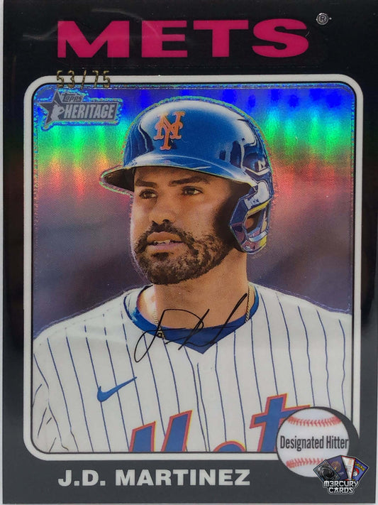 J.D. Martinez (Black Chrome /75)