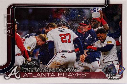 National League 'Atlanta Braves' (Base Team Card)