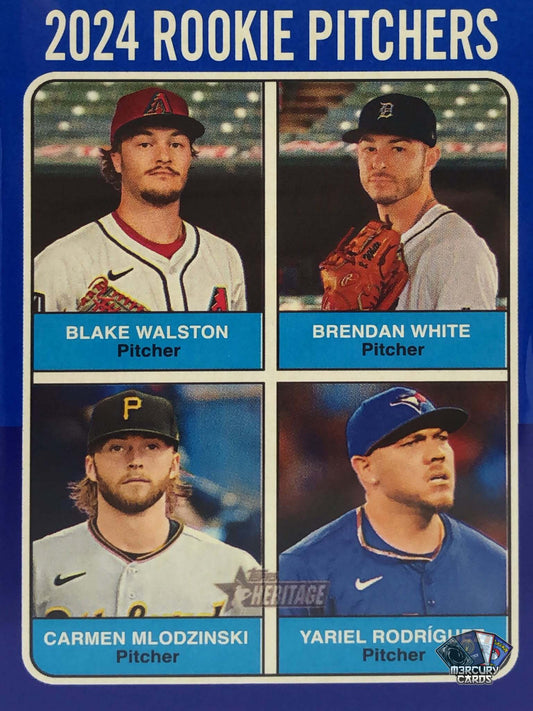 2024 Rookie Pitchers (Blue Border SP)