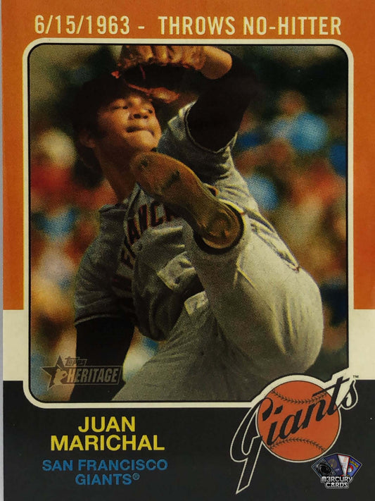 Juan Marichal (Throws No-Hitter Insert)
