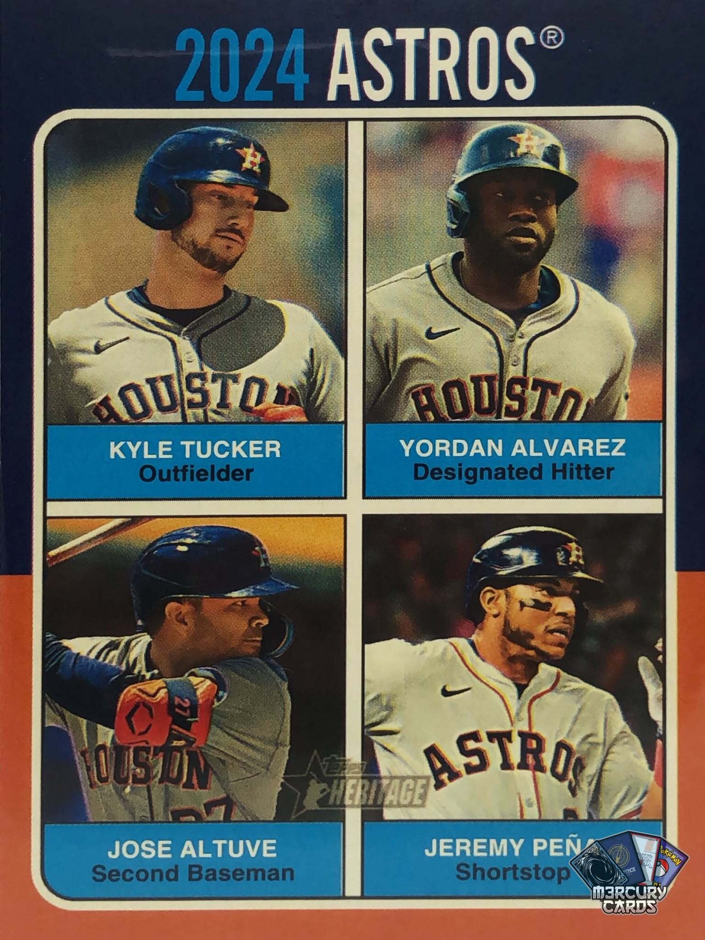 2024 Astros (Team Quads Insert)