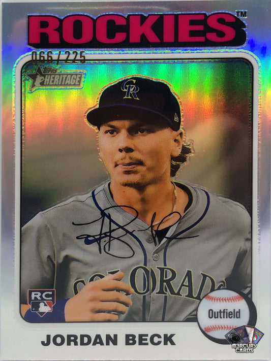 Jordan Beck (Silver Chrome /225)