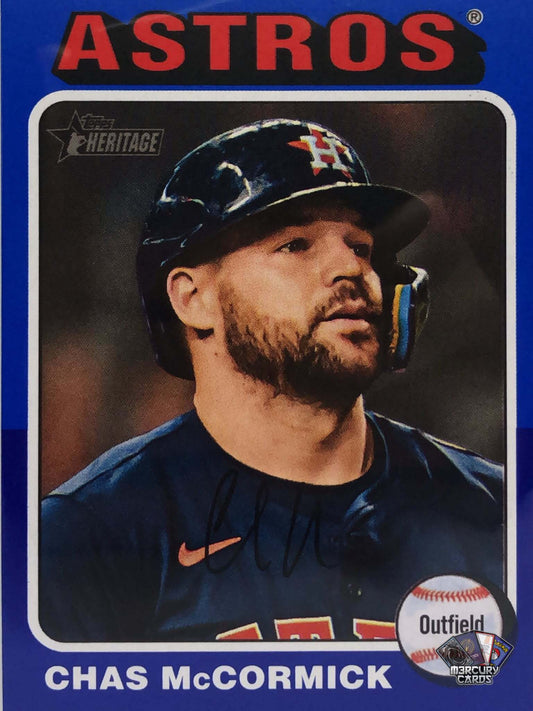 Chas McCormick (Blue Border SP)